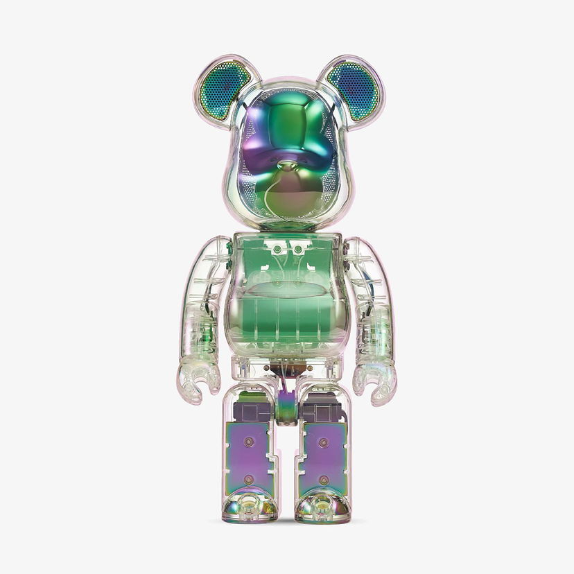 Collectibles Medicom Toy BE@RBRICK Audio 400% Crystal Halo Universal Figure Večbarvna | BB4I2