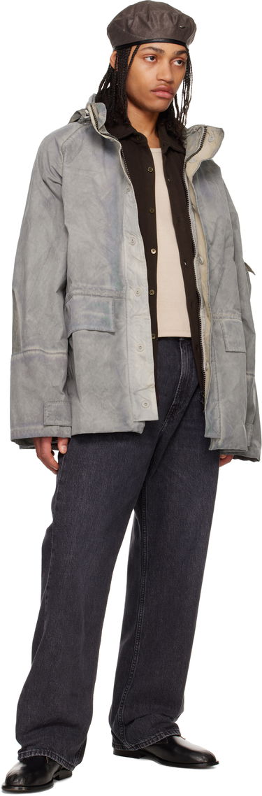 Parka OUR LEGACY Our Legacy Horizon Waxed Cotton Jacket Siva | M2251HCO, 3