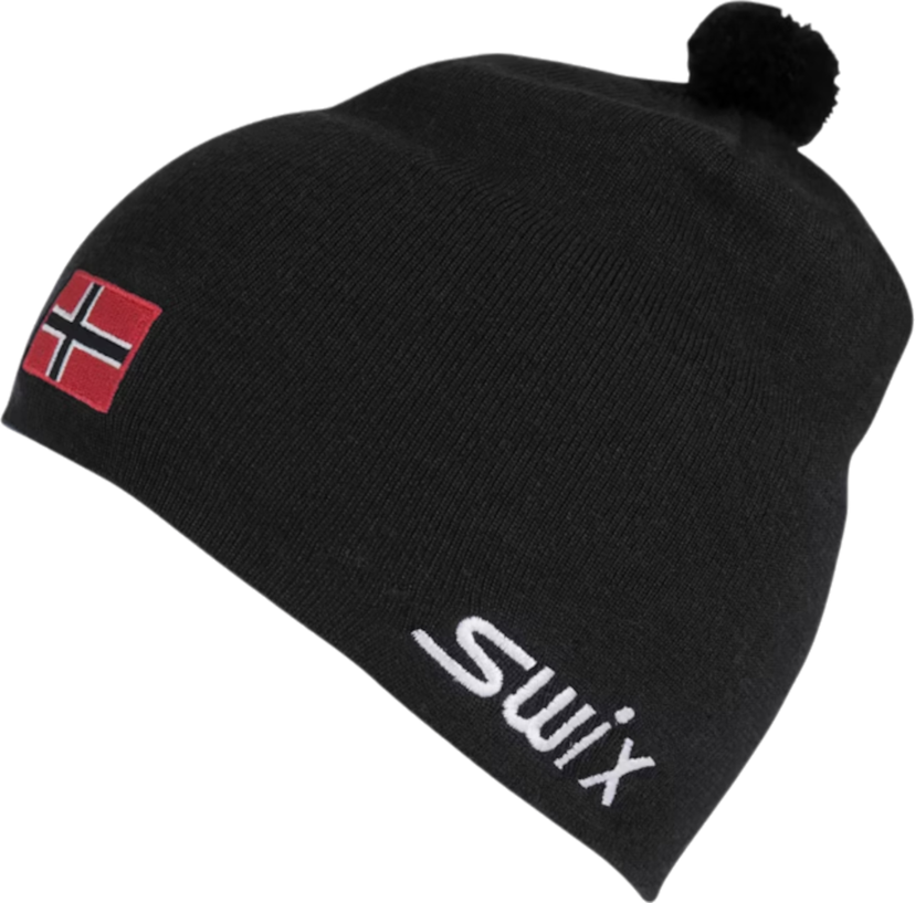Beanie SWIX Swix Tradition Beanie Flag Črna | 46704-10000