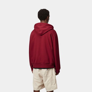 Pulover Carhartt WIP Carhartt WIP Active Sweat Jacket Rdeča | I035602_4, 3
