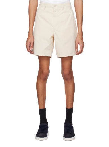 Kratke hlače NORSE PROJECTS Beige Aros Bela | N35-0597