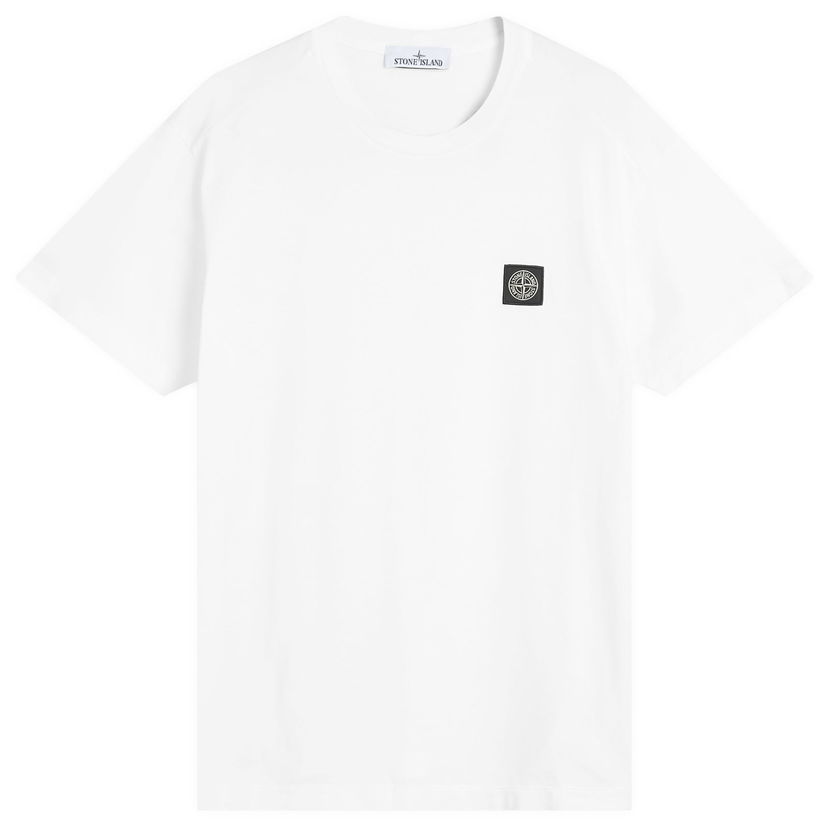 Majica Stone Island Patch Logo T-Shirt, Size Large Bela | K2S152100027-V0001