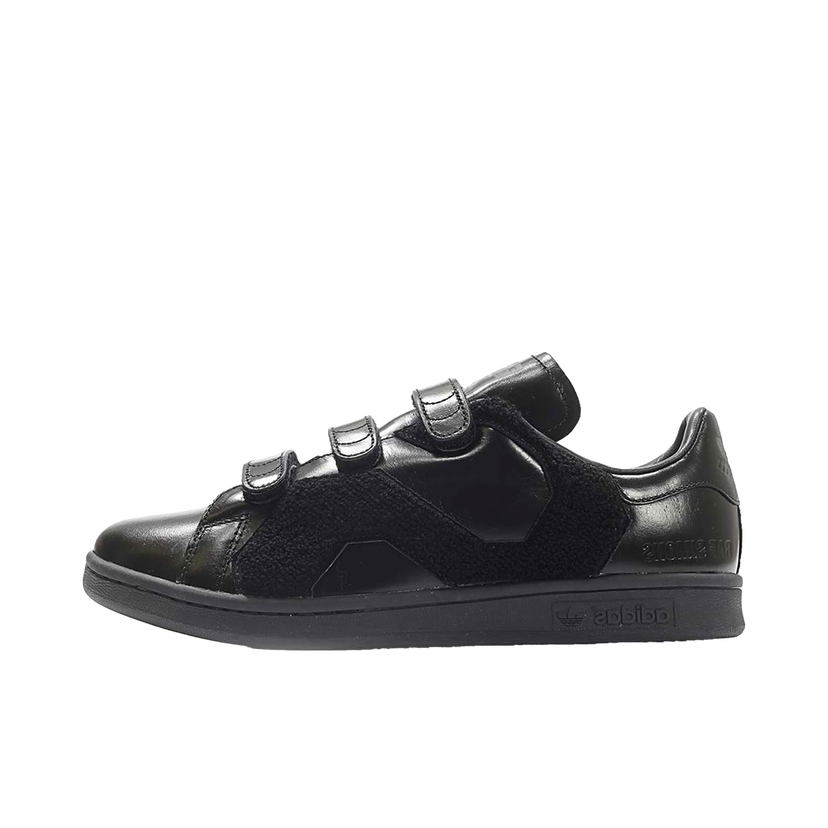 Superge in čevlji adidas Originals Stan Smith Raf Simons Comfort Badge Black Črna | BB6886