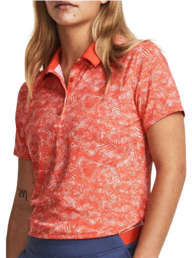Polo majica Under Armour UA Playoff Printed Roza | 1377337-690