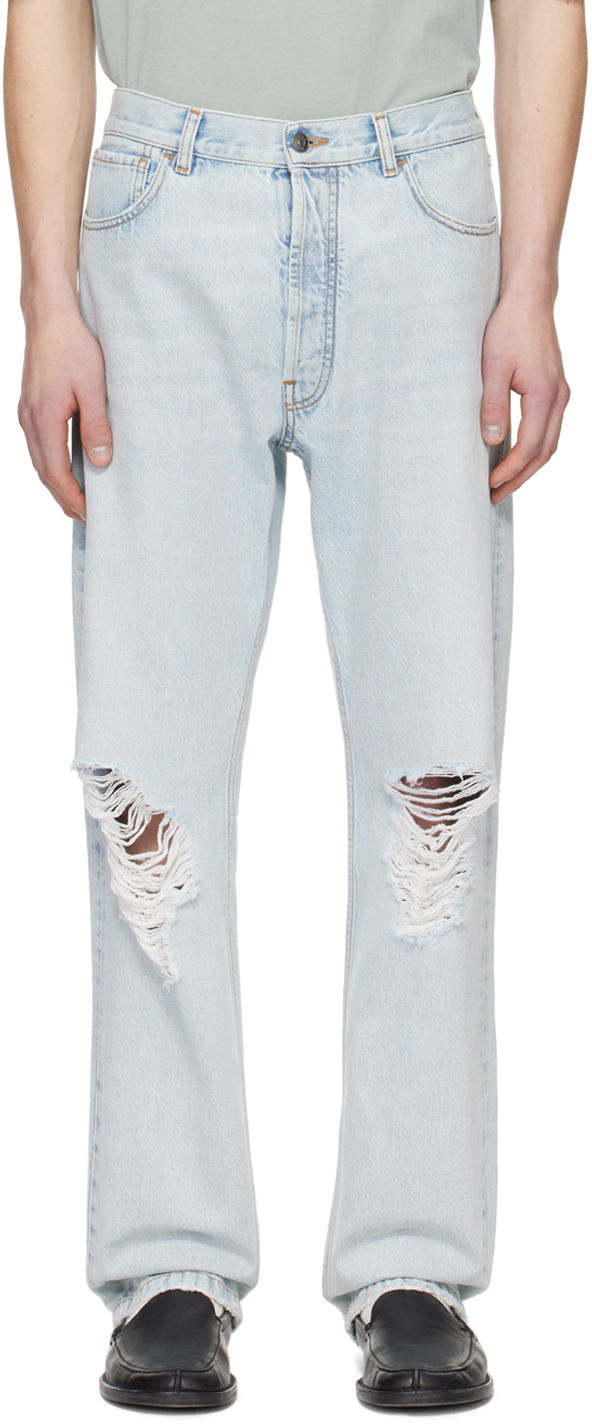 Kavbojke The Row The Row Burted Jeans Modra | 638-W2951