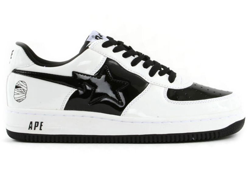 Superge in čevlji BAPE A Bathing Ape Bape Sta Low Halloween Mummy Bela | FS-001 713