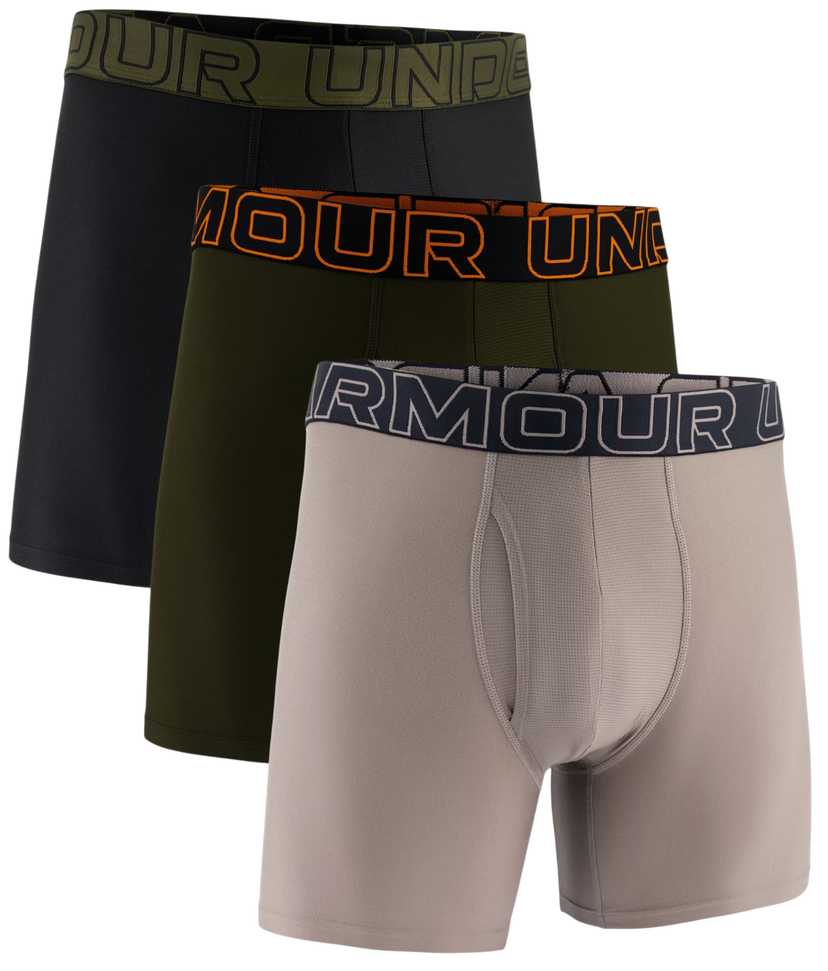 Boksarice Under Armour Under Armour SOLID 6in 3 Pack Boxer Shorts Večbarvna | 1383878-200