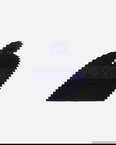 Beanie WTAPS Knit Pom-Pom Beanie with Intarsia Logo Črna | 242MADT-HT03 001, 3