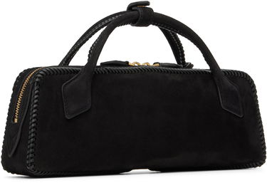 Torbica Alaïa ALAÏA 'Le Teckel' Suede Clutch Bag Črna | AA1S06026I068, 2