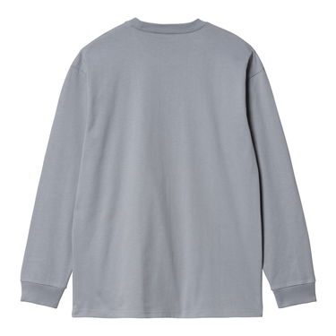 Majica Carhartt WIP L/S Chase T-Shirt "Mirror / Gold" Modra | I026392_1R2_XX, 4
