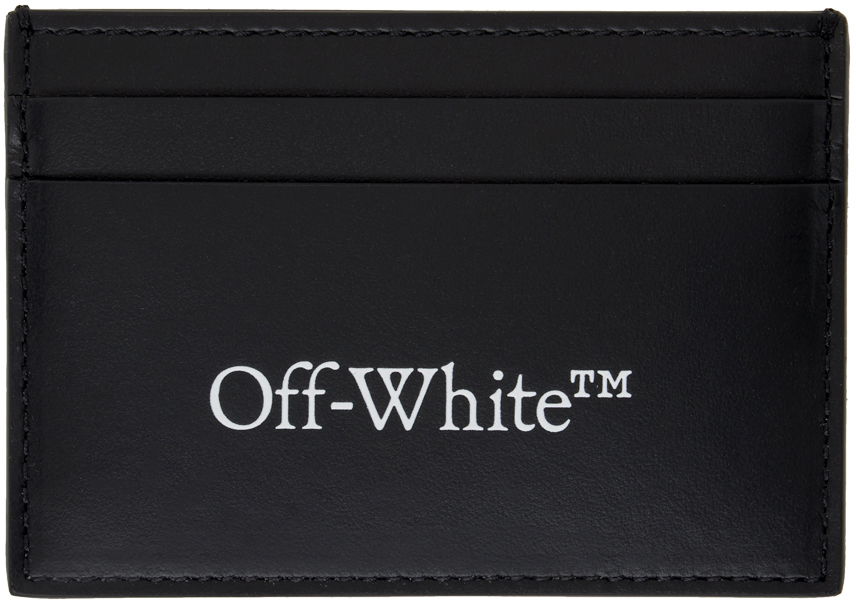 Denarnica Off-White Card Holder Črna | OMND089C99LEA0011001, 0