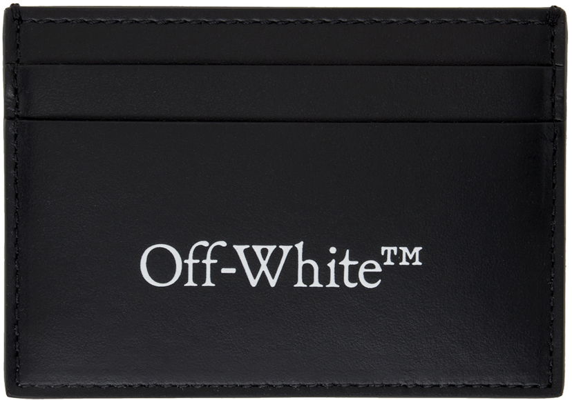 Denarnica Off-White Card Holder Črna | OMND089C99LEA0011001