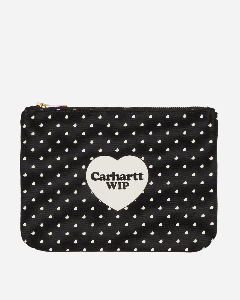 Denarnica Carhartt WIP Canvas Graphic Zip Wallet Črna | I033096 24MXX