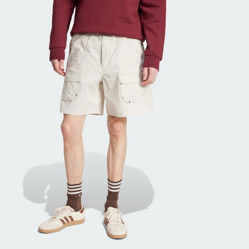 Kratke hlače adidas Performance Premium Essentials Utility Cargo Shorts Bež | JD5883