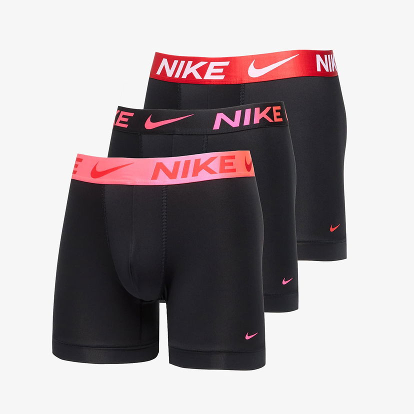 Boksarice Nike DRI-FIT Essential Micro Boxer Brief 3-Pack Črna | 0000KE1157-5YG