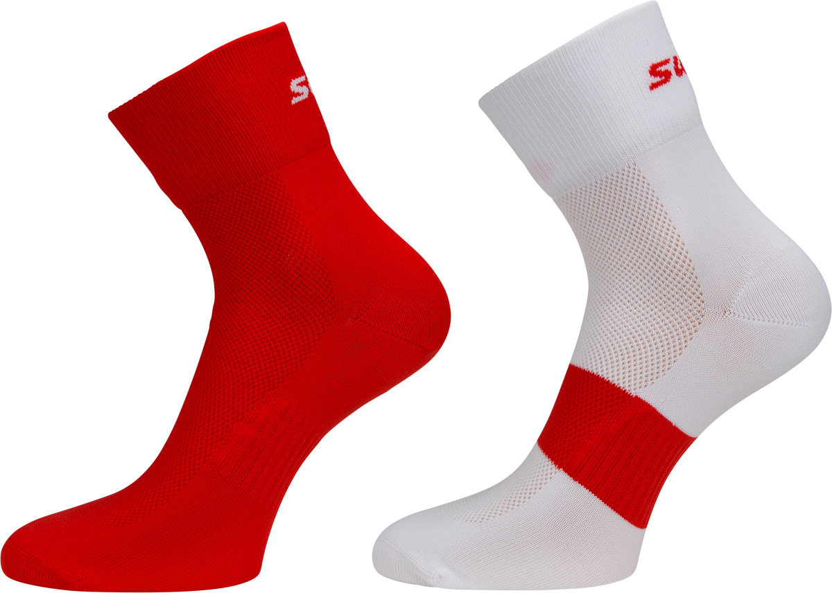 Nogavice SWIX Swix Active Socks 2 Pairs Rdeča | 50017-99994, 0