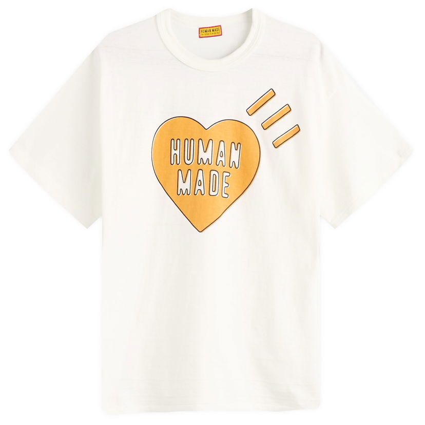 Majica Human Made Human Made Heart Graphic T-Shirt, Size Large Bela | HM30TE002-WHT
