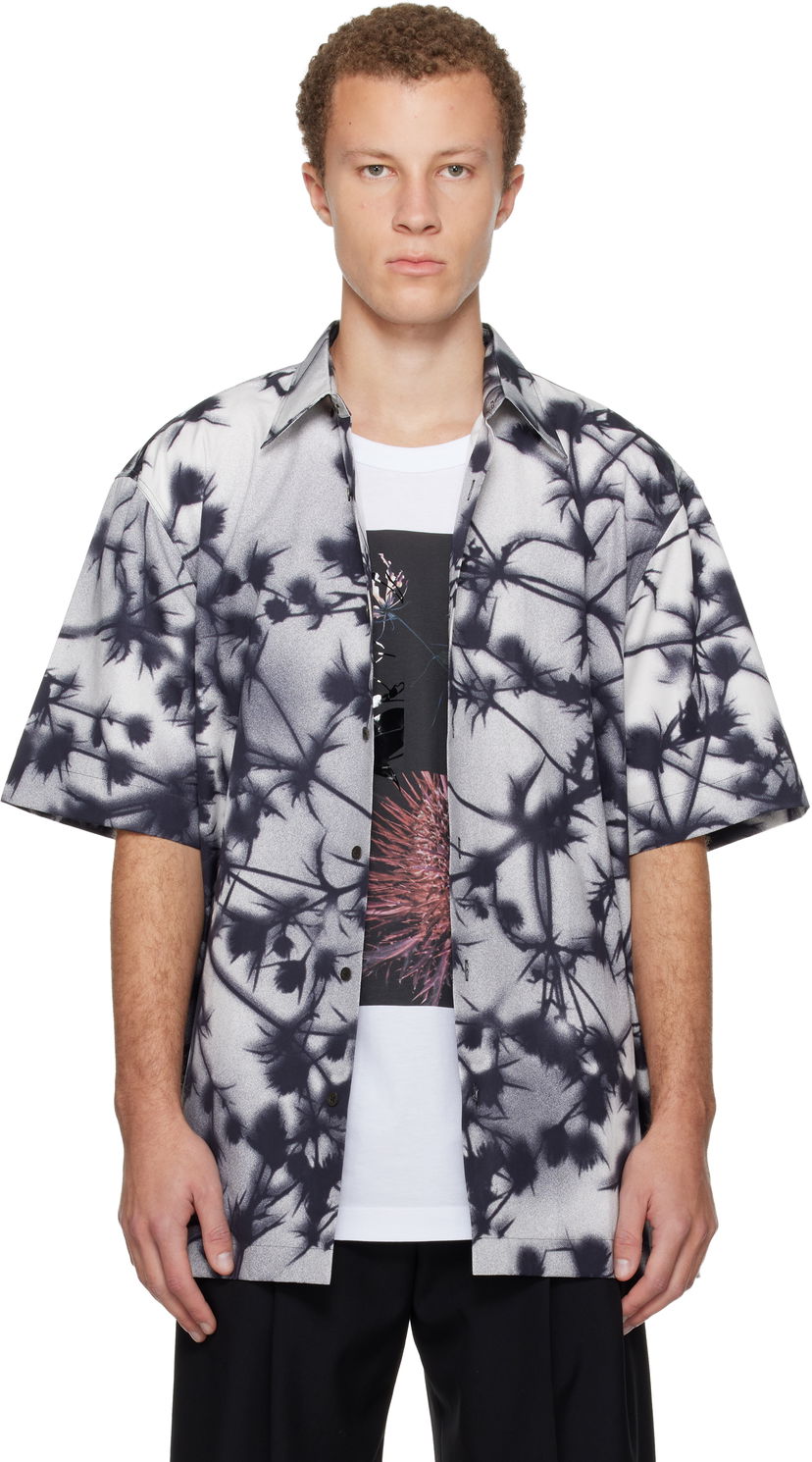 Srajce Dries Van Noten Dries Van Noten Short-Sleeve Floral Shirt Večbarvna | 252-020700-2030