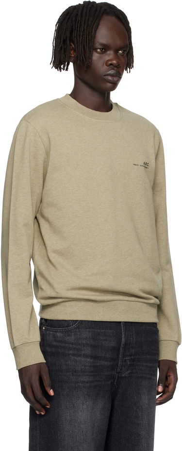 Pulover A.P.C. A.P.C. Standard Item Sweatshirt Zelena | COHGT-M27927, 1