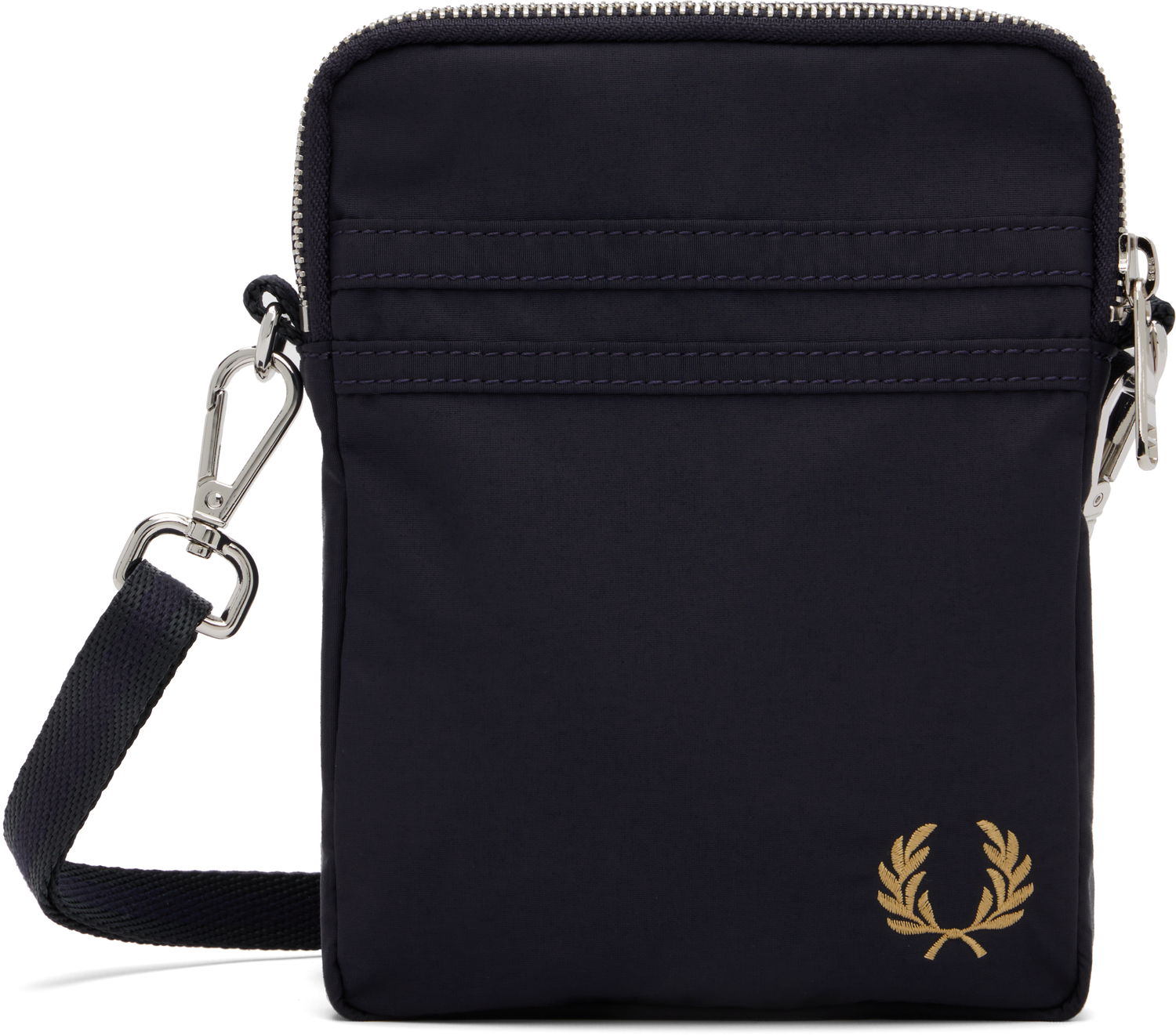 Torba za čez ramo Fred Perry Fred Perry Brentham Nylon Side Bag Mornarica | L9263, 0
