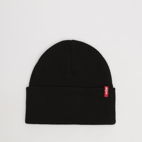 Beanie Levi's Slouchy Red Tab Beanie Črna | 77138-0889, 0