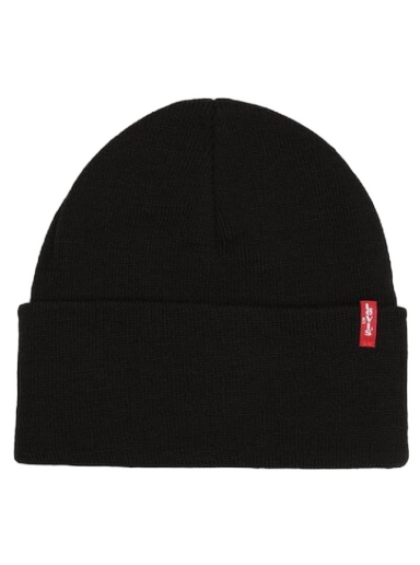 Beanie Levi's Slouchy Red Tab Beanie Črna | 77138-0889