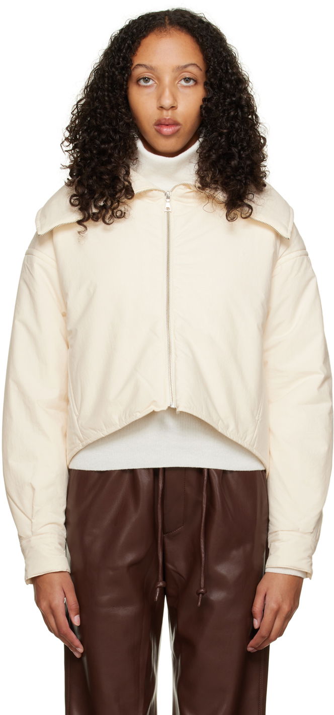 Puhovka John Elliott Cropped Puffer Jacket Bela | WH247F71142S, 0