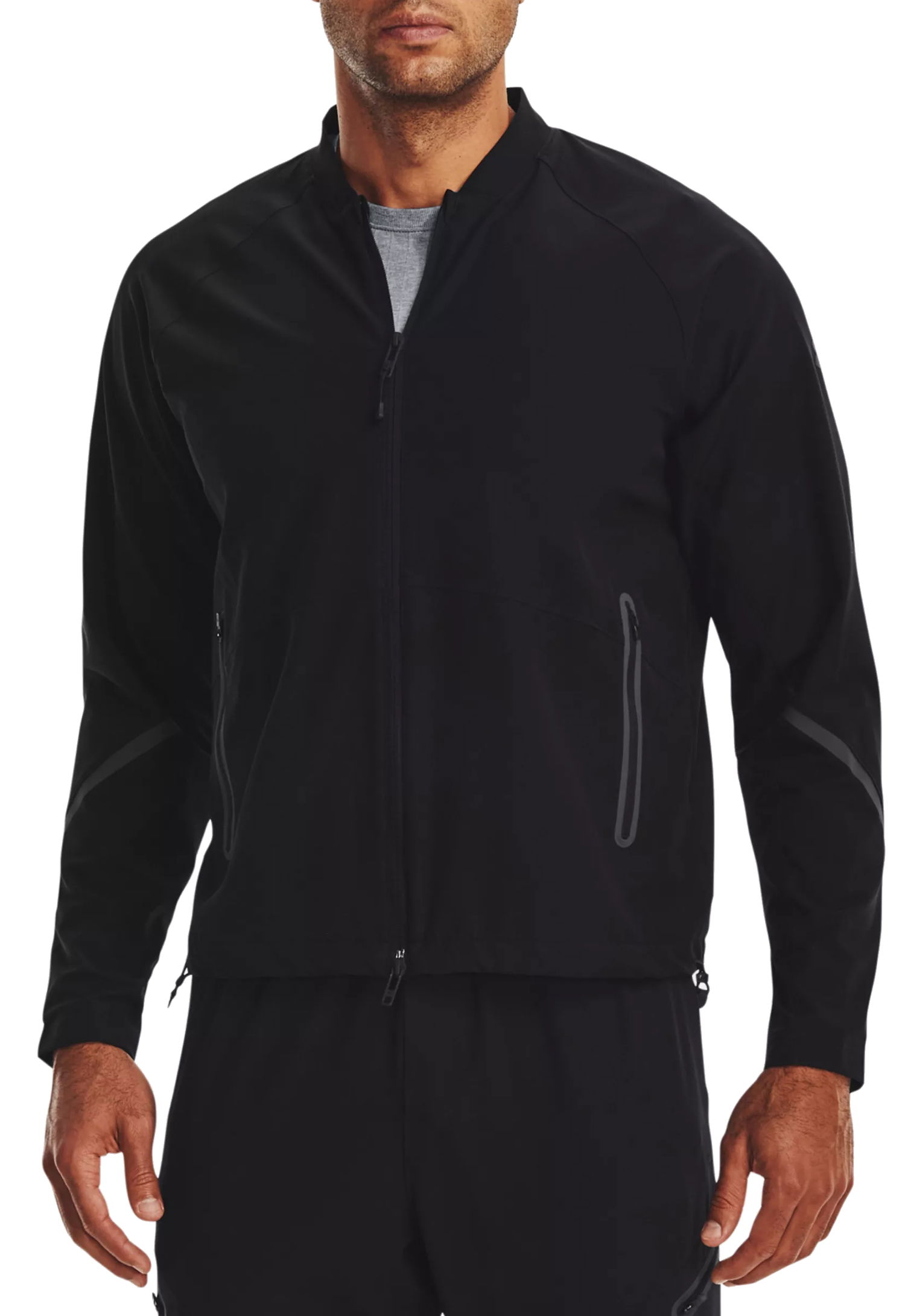 Bomber jakna Under Armour Jacket Unstoppable Bomber Črna | 1377170-001, 0