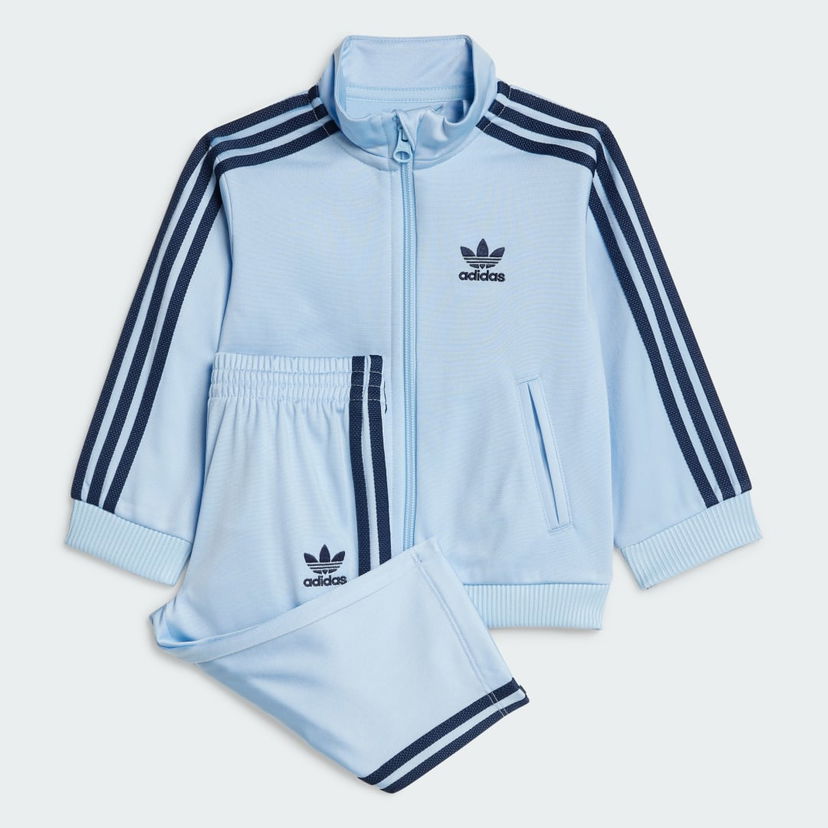 Trenirka adidas Performance Adicolor Firebird Tracksuit Modra | JC6501