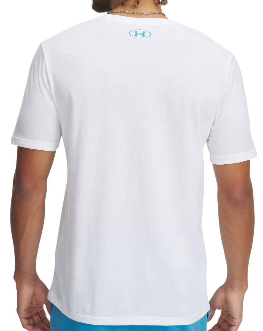 Majica Under Armour Reflective Big Logo Short Sleeve T-Shirt Bela | 1390207-100, 1