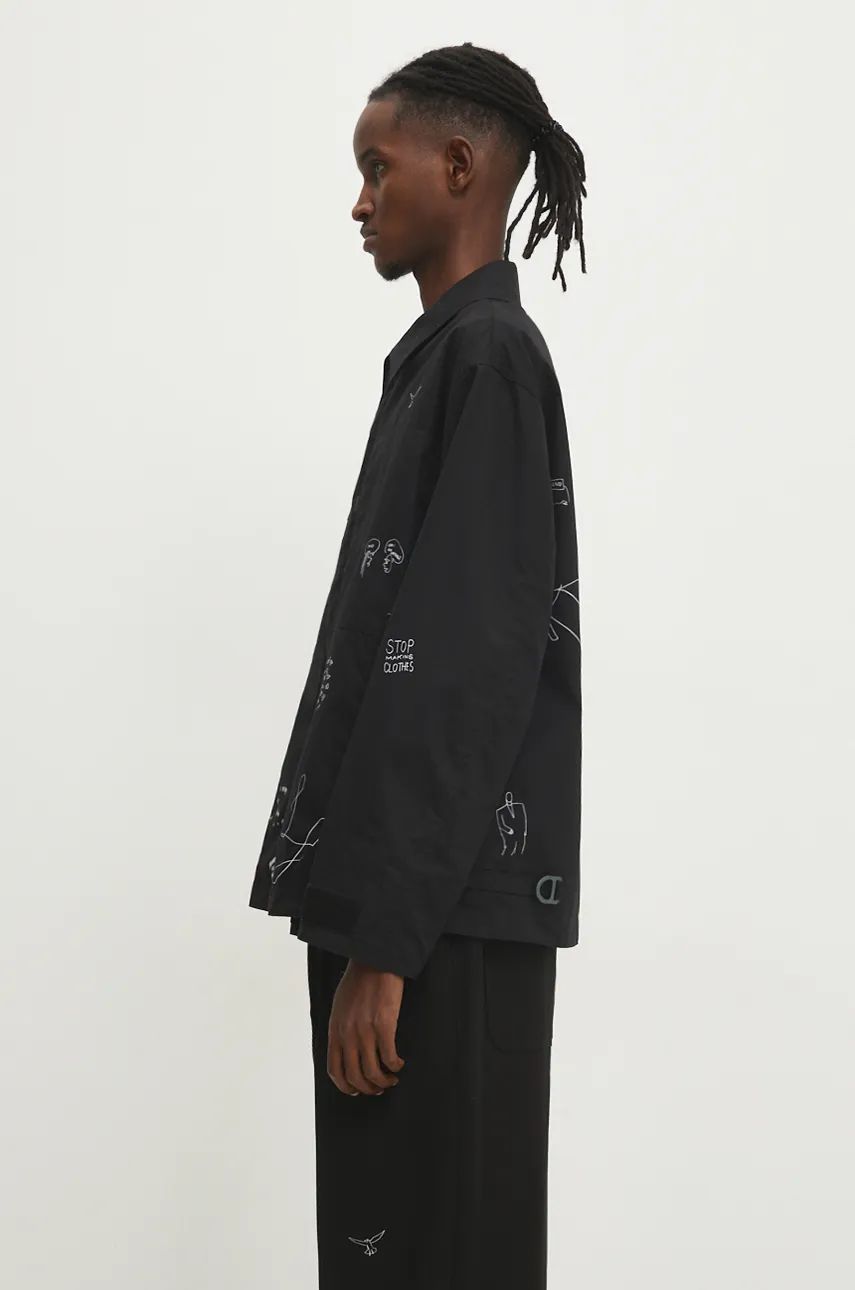 Jakna UNDERCOVER Oversize Jacket with Print Črna | UC2D4212, 1
