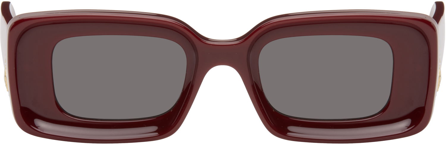 Sončna očala Loewe Loewe Rectangular Sunglasses Bordo | LW40101IW4666A 192337214158, 0