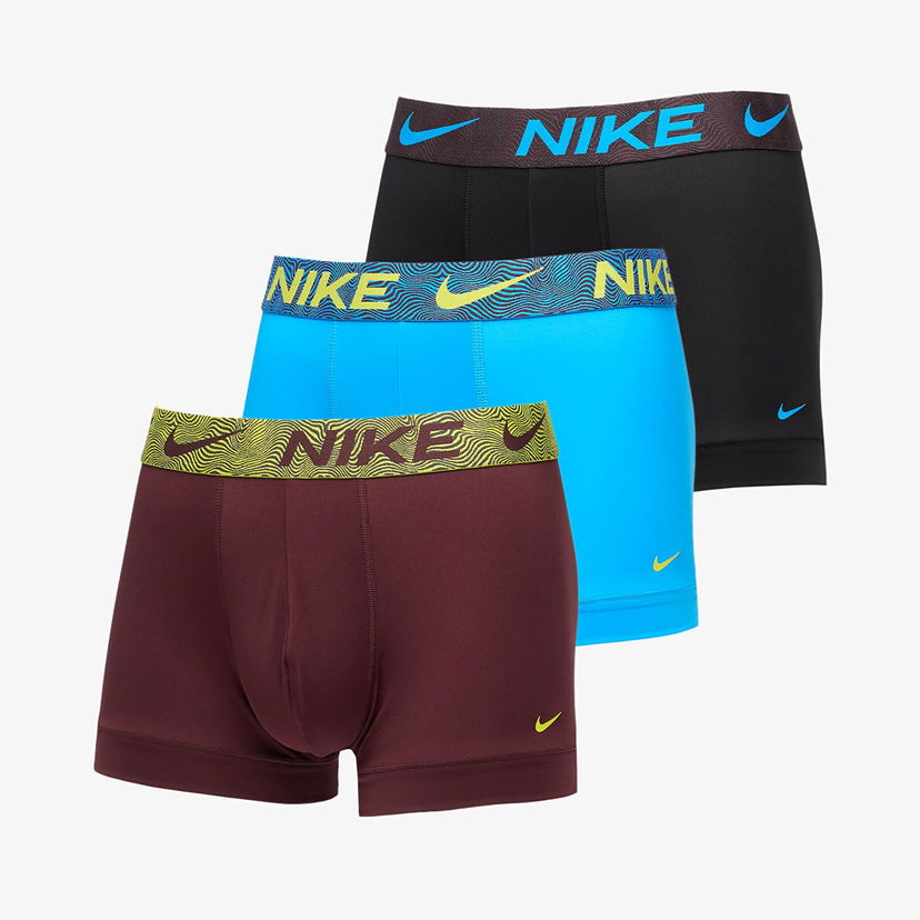 Boksarice Nike Dri-FIT Trunk 3-Pack Večbarvna | 0000KE1156-F8A