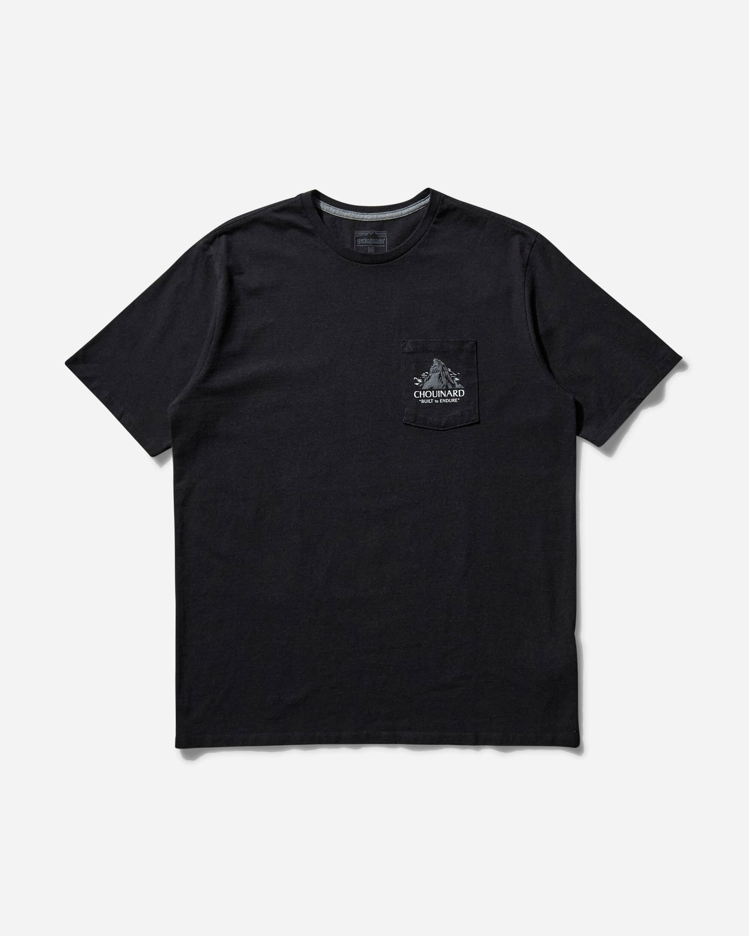 Majica Patagonia Chouinard Crest Pocket Responsibili-Tee Črna | 37770I-NBK, 1