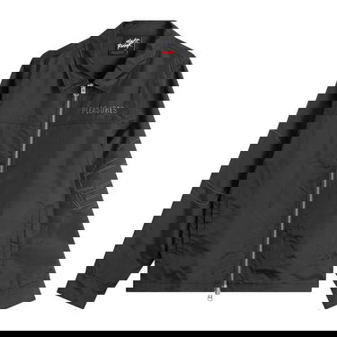 Jakna Pleasures Helmets Nylon Work Jacket, Size Large Črna | P25DP008-BLK, 0