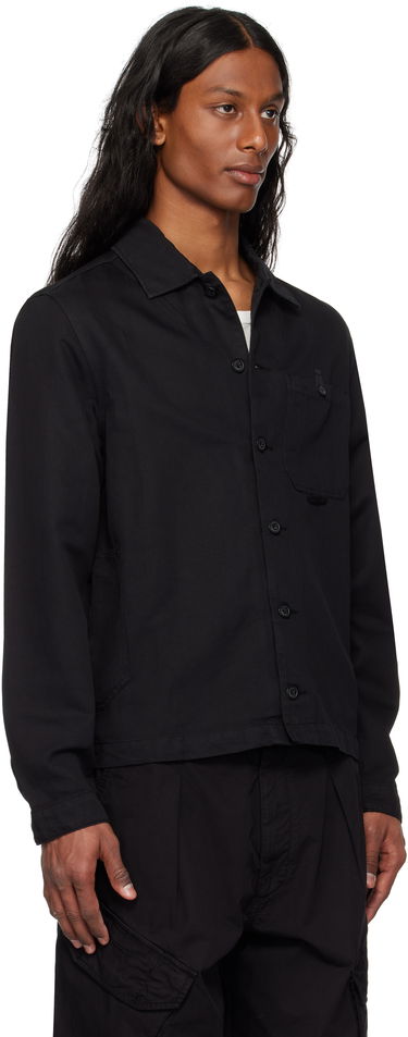 Srajce C.P. Company C.P. Company Lens Cotton Linen Overshirt Bela | 18CMOS102A-006273G, 4