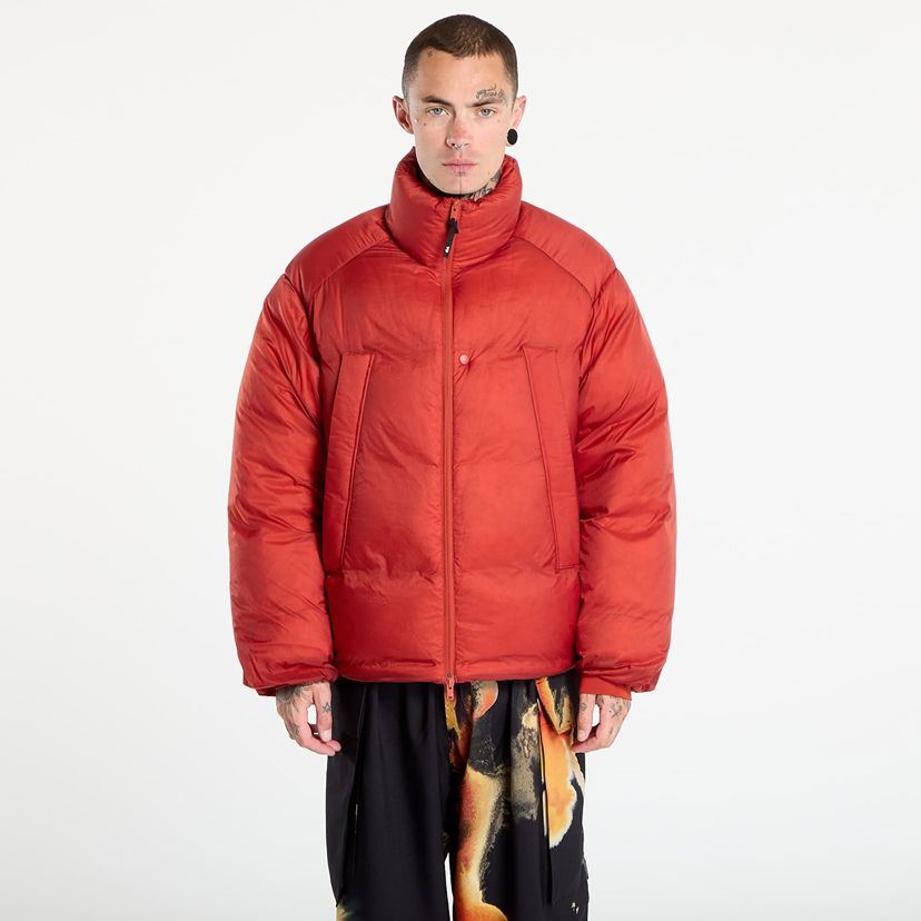 Jakna Y-3 Puff Jacket Tribe Orange Oranžna | KA2360
