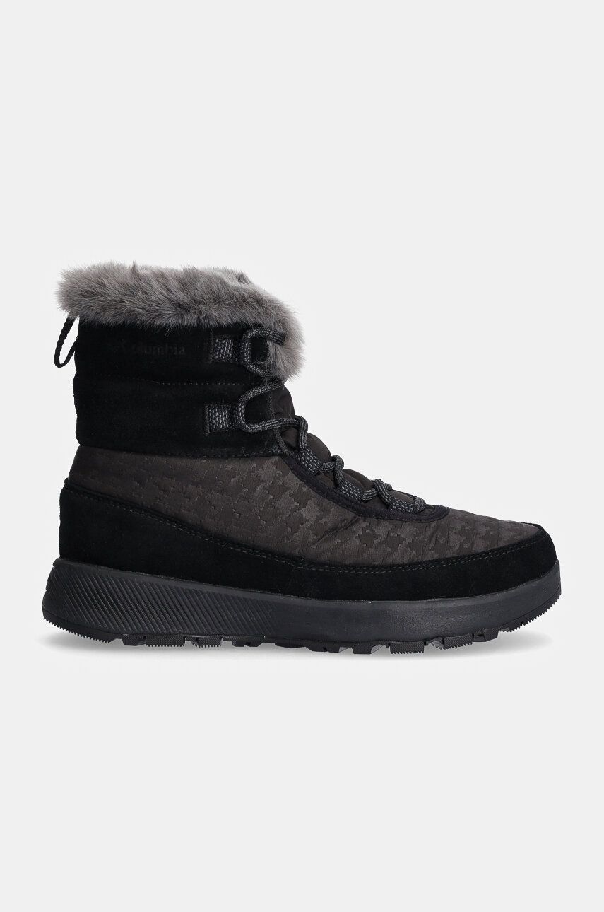 Superge in čevlji Columbia Slopeside Peak Luxe V2 Boots Črna | 2104991, 1