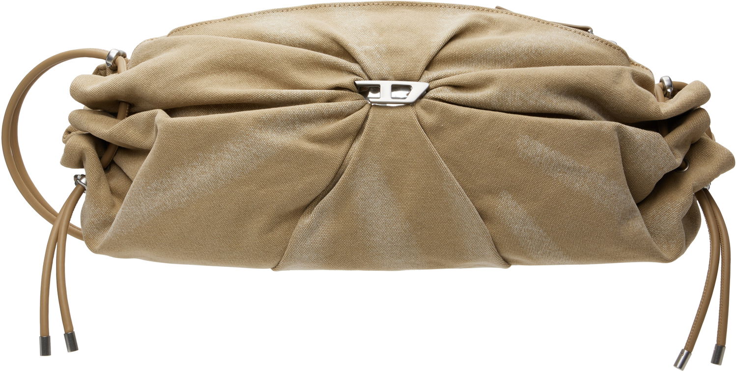 Torba za čez ramo Diesel Diesel Scrunch-D Crossbody Bag Bež | X10344-PR555-T2065, 0