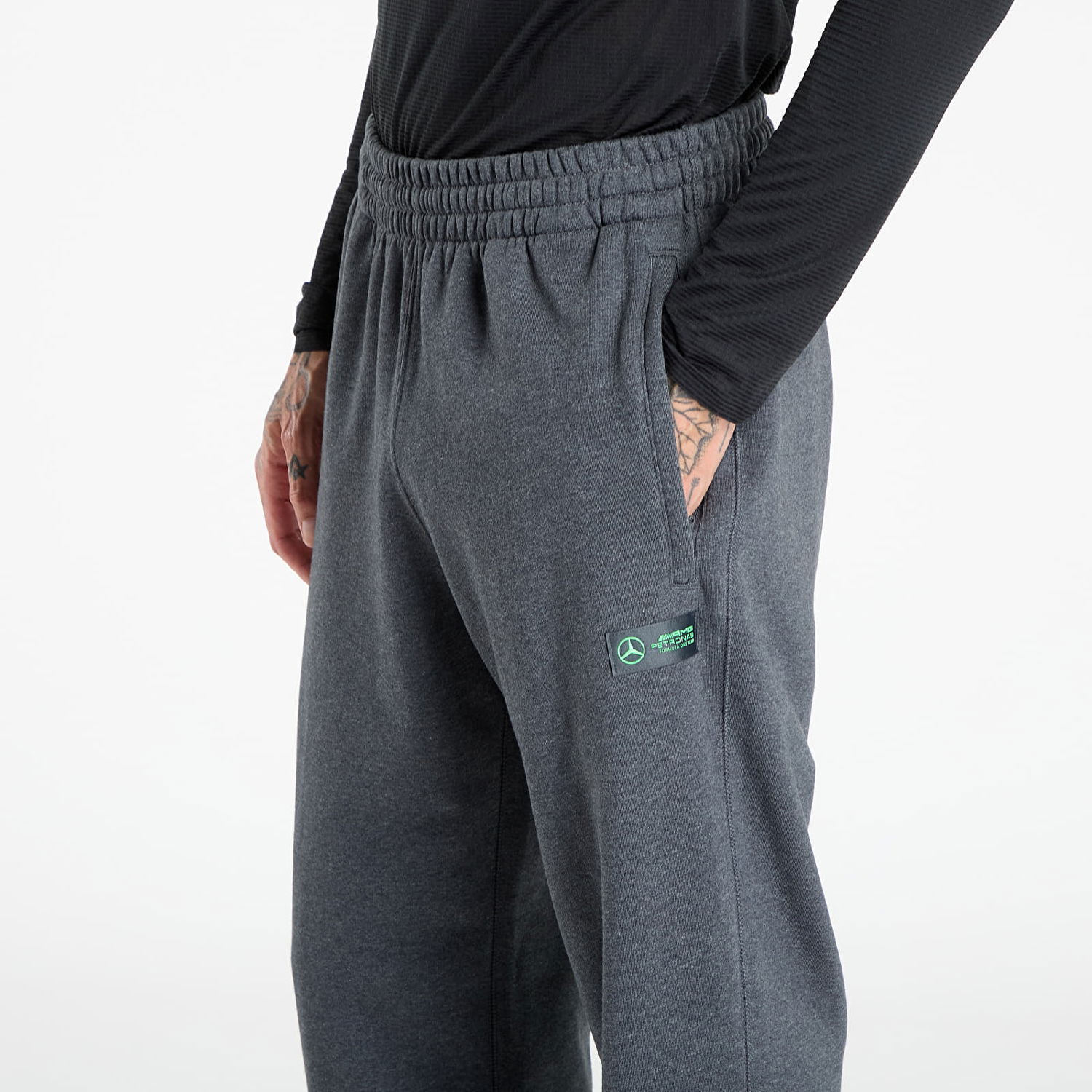 Trenirka adidas Performance Mercedes - AMG Petronas Formula One Team Premium Sweat Joggers Siva | JX8777, 1
