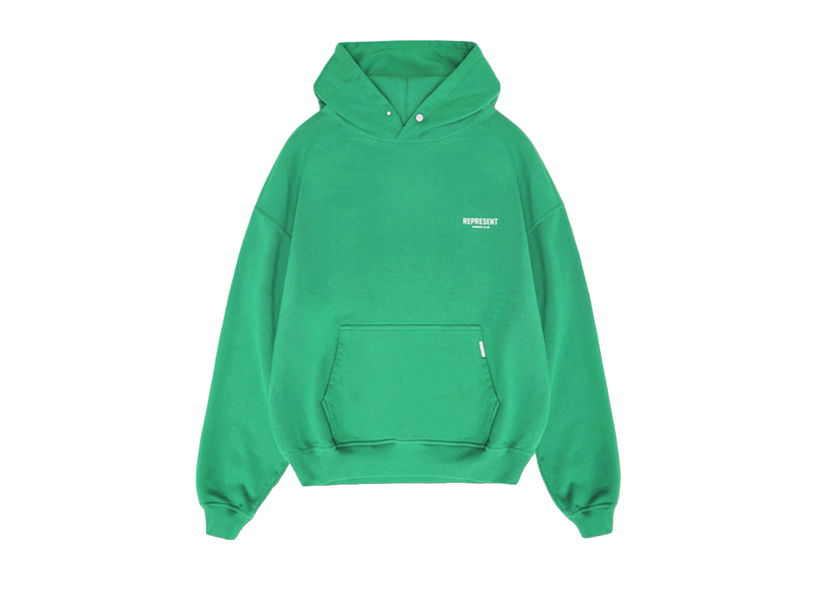 Pulover Represent Clo Represent Owners Club Hoodie Island Green Zelena | MH4004-301