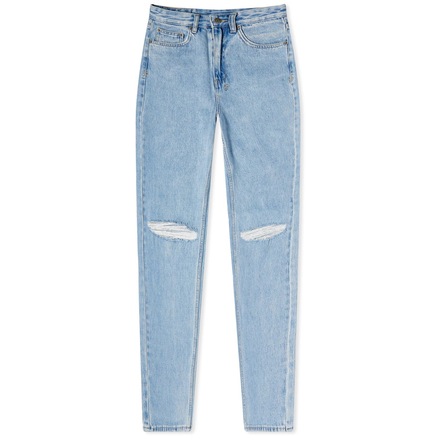 Kavbojke Ksubi Playback Authentik Trashed Denim Jeans Modra | WCO23DJ002, 0