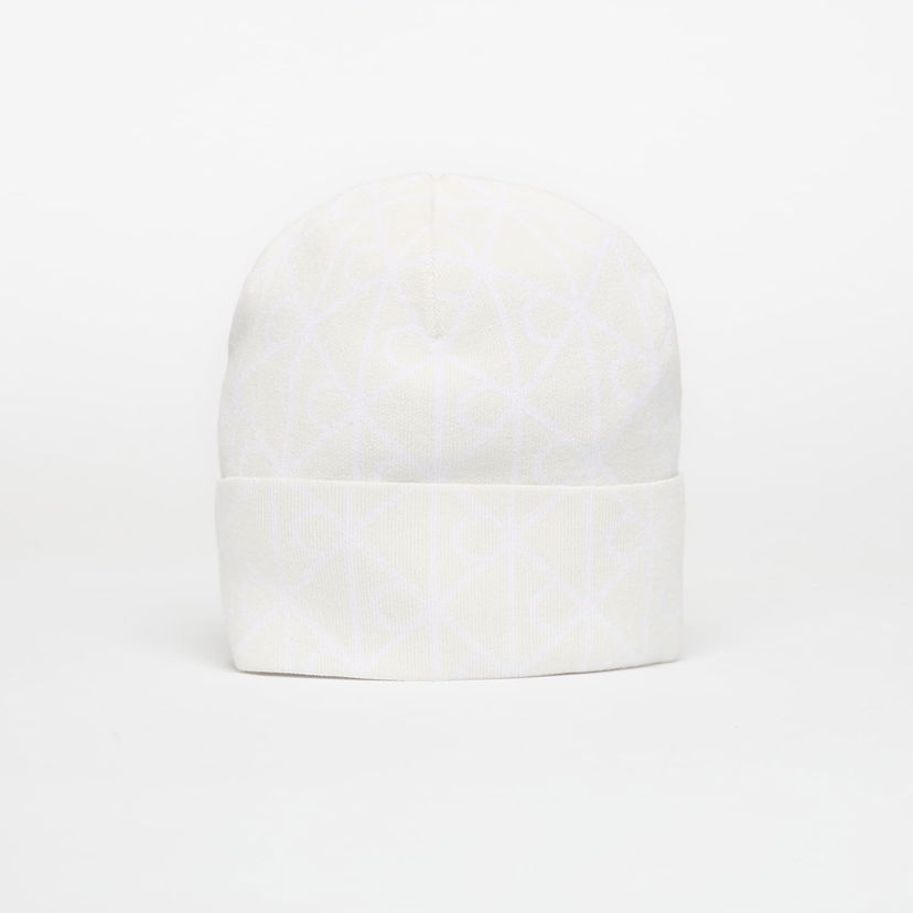 Beanie CALVIN KLEIN Calvin Klein Emblem Aop Fine Knit Beanie Bela | LV04D8050G FUP
