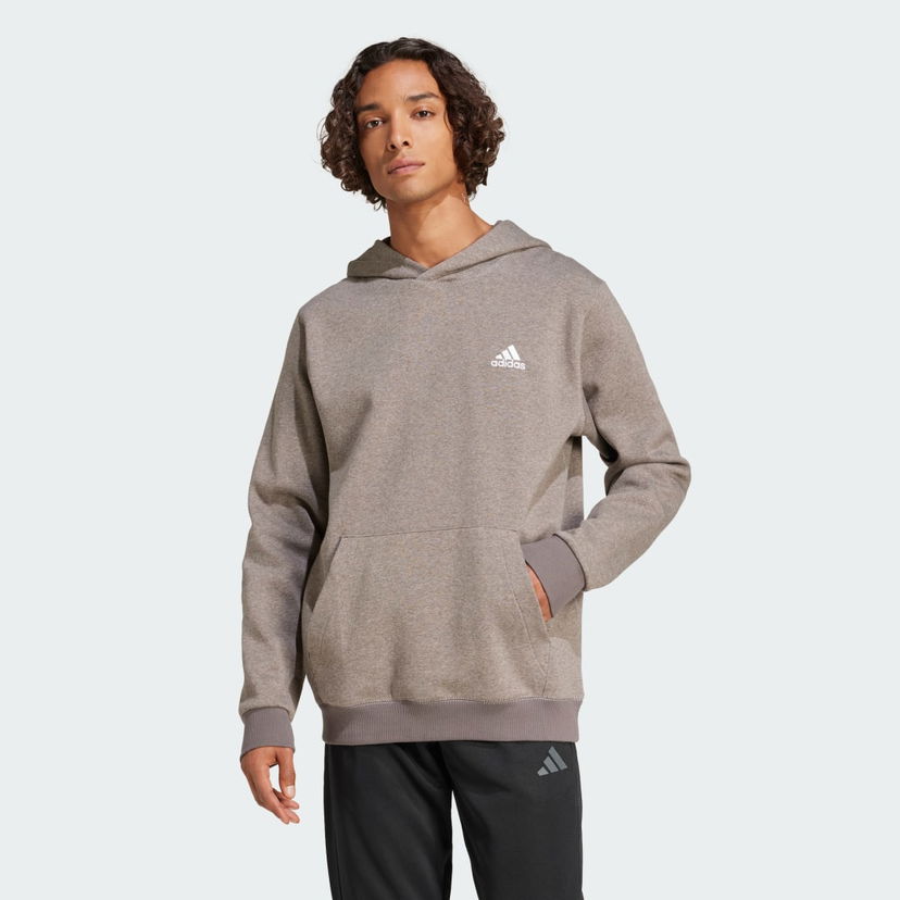 Pulover adidas Performance Seasonal Essentials Hoodie Siva | IY6617