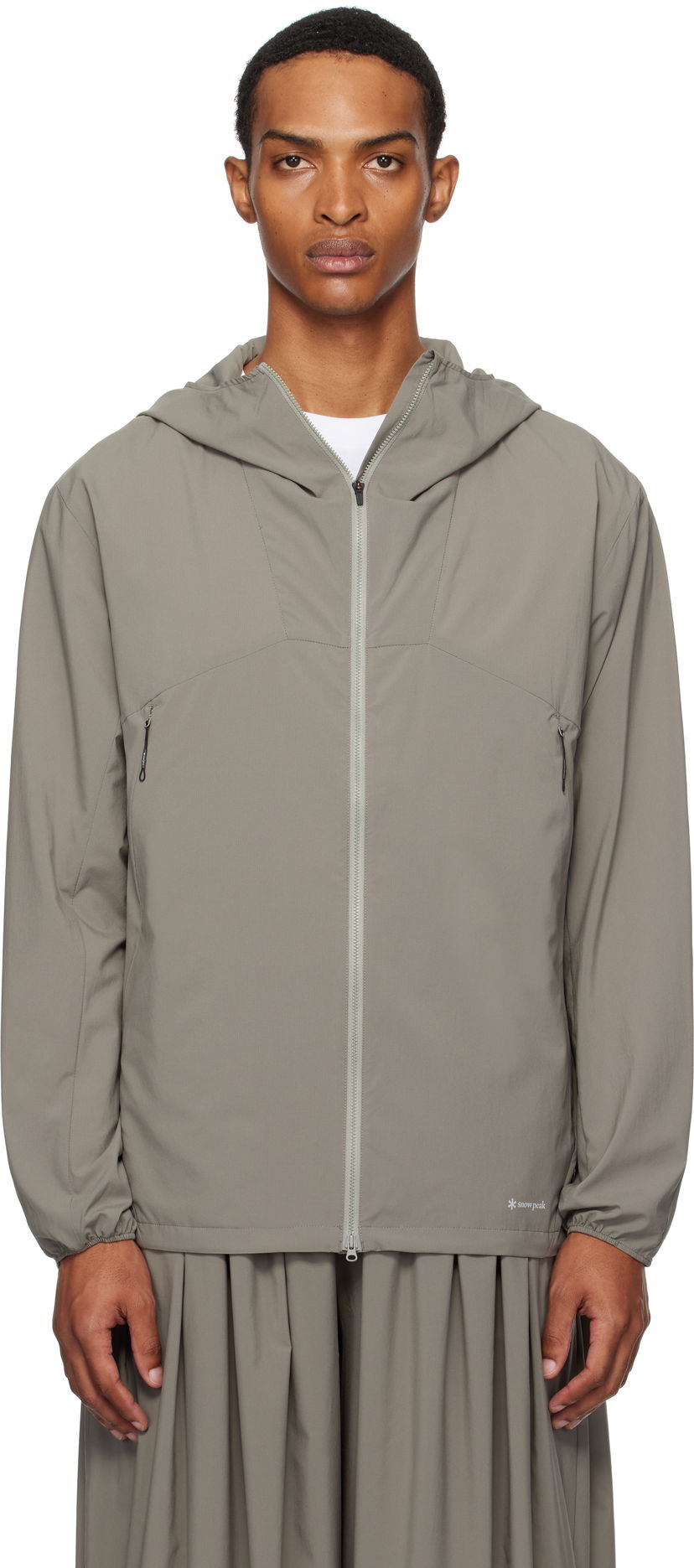 Jakna Snow Peak Snow Peak Shadow Ripstop Jacket Siva | JK-25SU004