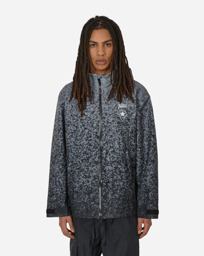 Jakna Converse Patta Rain Jacket Black Gradient Črna | 10026927-A01