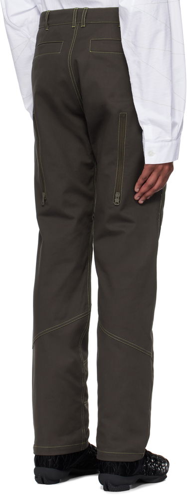 Hlače KIKO KOSTADINOV Kiko Kostadinov Solix Zip Trousers Zelena | KKSS25T03-11, 2