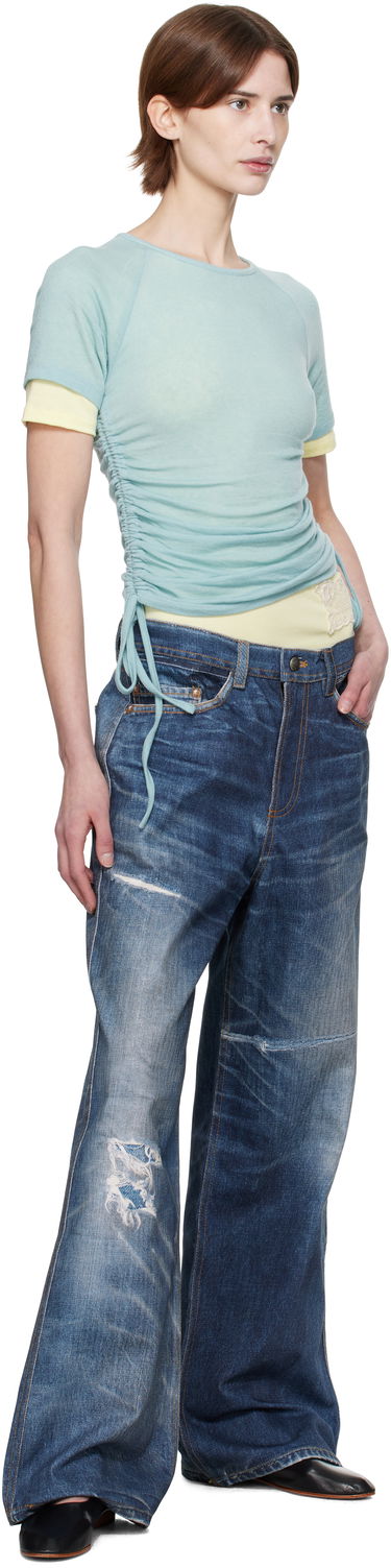 Majica Andersson Bell Andersson Bell Cindy String Layered T-Shirt Modra | atb1265w, 3