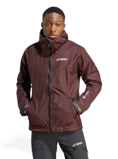 Jakna adidas Performance Terrex Xperior GORE-TEX Paclite Rain Bordo | IB4260