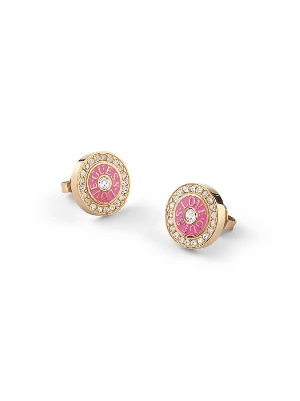 Nakit GUESS “Love ” Earrings Bež | JUBE04081JW